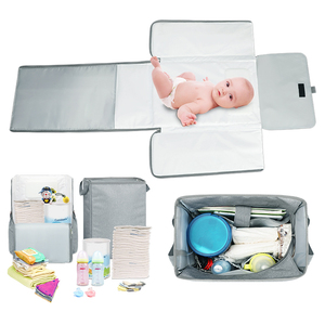 BSCI Factory-Bolsa de pañales para bebé, <span class=keywords><strong>mochila</strong></span> con estación de cambio, 3 en 1, pequeña cantidad, novedad - Product Image 5