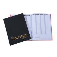 Journal d'impression de livre de planificateur à couverture rigide personnalisé de luxe Estampage à chaud de produits laitiers Couverture en tissu Impression offset de cahier de luxe
