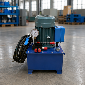 Unité hydraulique électrique portable, station de pompage hydraulique pour cylindre à simple ou double action - Product Image 3