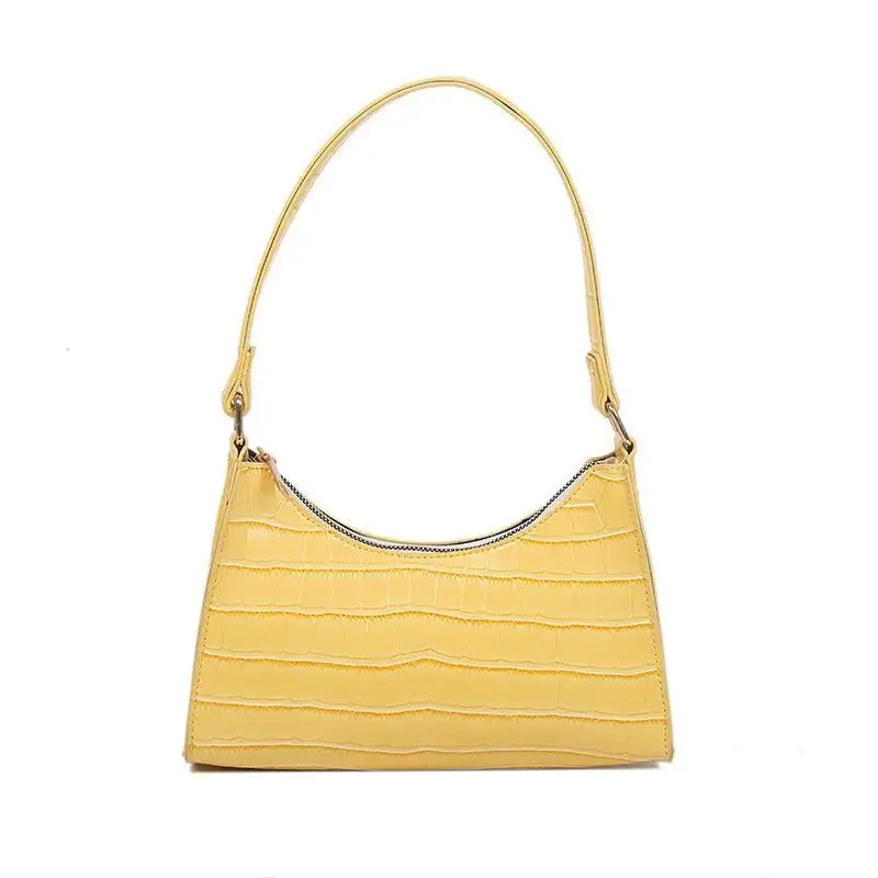 Fashion Free sample Hot Sale Cheap Women Purse Croc-embossed Shoulder Bags Tote Handbags For Ladies