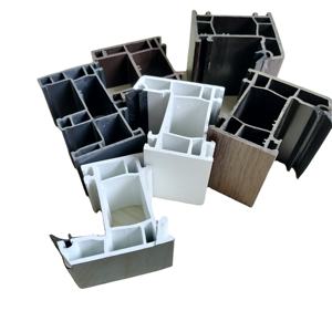 Profil bingkai pintu Upvc plastik profil ekstrusi keras Pvc - Product Image 6
