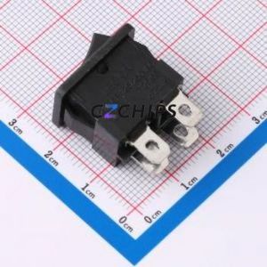 SS21-BBIWG2-B Rocker Switch Through hole Component (THT) Switch 21mm 15mm Concave Bend Without - Product Image 2