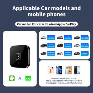 אנדרואיד ekiy 12 YouTube netflix מולטימדיה usb 2 + 16g dongle carplay אלחוטי מתאם אנדרואיד אוטומטי תיבת דואר חכם אי wifi כפול - Product Image 5