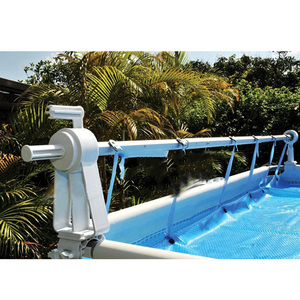 Carrete de cubierta de <span class=keywords><strong>piscina</strong></span> de plástico, duradero, automático, a la venta - Product Image 1