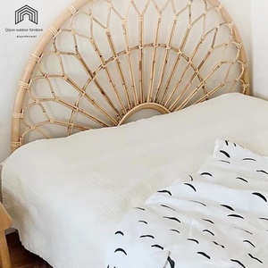 <span class=keywords><strong>Lit</strong></span> <span class=keywords><strong>de</strong></span> princesse au design moderne et créatif avec tête <span class=keywords><strong>de</strong></span> <span class=keywords><strong>lit</strong></span> en <span class=keywords><strong>rotin</strong></span> en forme <span class=keywords><strong>de</strong></span> pétale pour hôtel et gîte - Product Image 4