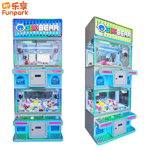 Funpark SIR BEAR Macchina Acchiappapupazzi a Doppio Strato per 4 Giocatori, a Moneta, Macchina Arcade Acchiappapupazzi - Product Image 1