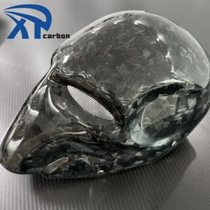最高品質 工場直販 カーボンファイバーマスク パーティーマスク 全面カバー - Product Image 4