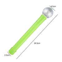 Tongkat Bola Disko LED 10 Inch Grosir, Tongkat Pijar Berkedip untuk Pesta, 2 LED 3 Mode, Dioperasikan dengan Baterai