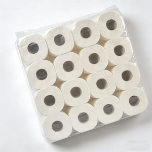 Confezione da 16 Rotoli di <span class=keywords><strong>Carta</strong></span> <span class=keywords><strong>Igienica</strong></span> Ecologica in Bambù a 3 Veli, Morbida e Usa e Getta - Product Image 1