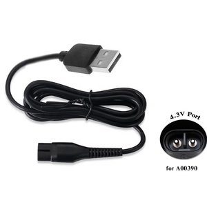 Cargador de Afeitadora Cantell de 4.3V <span class=keywords><strong>para</strong></span> A00390, <span class=keywords><strong>Cable</strong></span> USB de Carga de 4.3V Sin Amplificador, Adaptador de <span class=keywords><strong>Cable</strong></span> <span class=keywords><strong>para</strong></span> Afeitadora <span class=keywords><strong>PHILIPS</strong></span> - Product Image 2