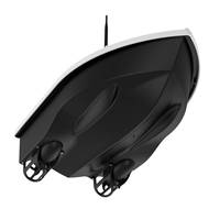 Barco Cebador de Plástico con Control Remoto GPS HOWELL D26, Motores Dobles, Retorno Automático, Luces de Pesca Nocturna, Alcance de Control de 500m, para Carpas