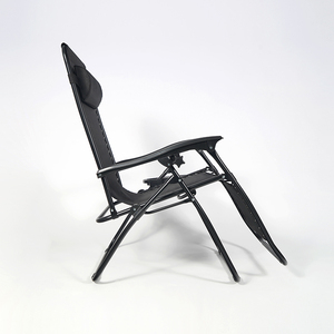 Chaise longue moderne de luxe, portable, pour l'intérieur <span class=keywords><strong>et</strong></span> l'extérieur, inclinable à gravité zéro, pliable, pour la plage, le jardin, la terrasse, avec table <span class=keywords><strong>et</strong></span> porte-gobelet - Product Image 2