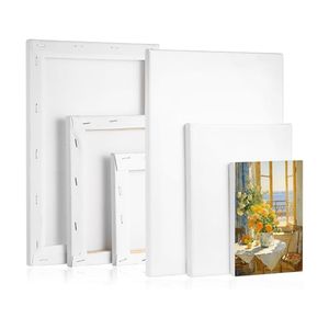 OEM personnalisé professionnel coton 16x20 "toile blanc vierge étiré <span class=keywords><strong>peinture</strong></span> toile conseil <span class=keywords><strong>dessin</strong></span> pour oeuvre - Product Image 1