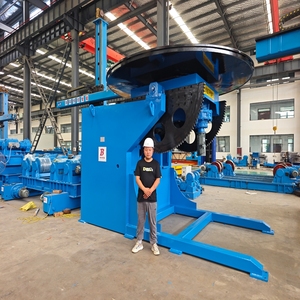 2025 Posisioner Pengelasan Baru Kontrol Otomatis (PLC Opsional) untuk Jalur Otomasi Industri Pemasok OEM |   Turntable Tersedia di Stok - Product Image 5