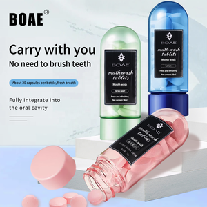 Comprimés de dentifrice solides probiotiques portables de luxe boulettes de toilette de bouche de nettoyage oral pour le voyage - Product Image 3