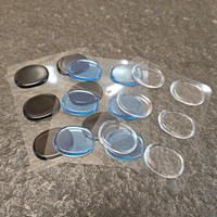 Low MOQ Clear Drum Silencers 6PCS Set High Quality Silicone Drum Dampeners Gel Pads for Sound Dampening