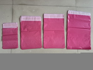 Customized logo Printed <b>Hot</b> Sale High Quality <b>pink</b> Color Shipping Envelope Mailing Packaging Plastic Express <b>Bag</b> - Product Image 3