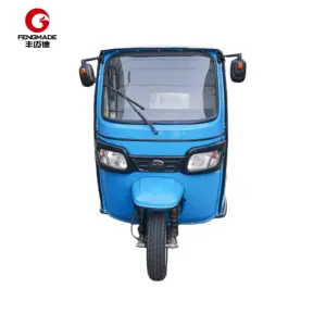 รถตุ๊กตุ๊กไฟฟ้าสามล้อ รถสามล้อไฟฟ้าขับเคลื่อนด้วยไฟฟ้า เหมาะสำหรับการเดินทางระยะสั้น ขนส่งผู้โดยสาร - Product Image 3