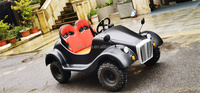 Liqian Nouveau Modèle 2024 Pocketbike 110CC 4 Temps à Moteur Sans Balais, Buggy Tout-Terrain 4 Roues pour Enfants et Adultes, Charge Utile 250kg, 2 Places