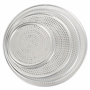 Bandeja <span class=keywords><strong>para</strong></span> pizza <span class=keywords><strong>de</strong></span> 10 pulgadas <span class=keywords><strong>de</strong></span> aluminio anodizado duro con agujeros Herramienta <span class=keywords><strong>para</strong></span> hornear más competitiva <span class=keywords><strong>para</strong></span> Cocina Casera Fácil <span class=keywords><strong>de</strong></span> usar <span class=keywords><strong>para</strong></span> panaderías - Product Image 5