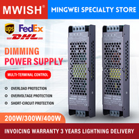 Alimentation LED à intensité variable 100W 150W, directement de l'usine, 12V 24V, tension constante pour éclairage et décoration par bande LED