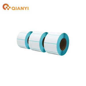 Etiquetas de embalaje impermeables, resistentes al aceite, duraderas, con fuerte adherencia, autoadhesivas, de papel térmico, forma redonda, envío exprés - Product Image 3