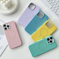 Vente en gros d'étuis de téléphone portable magnétiques en PU lisse de luxe de qualité supérieure pour iPhone 16 15 14 13 12, personnalisation en usine