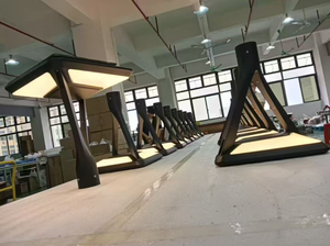 Lampe <span class=keywords><strong>solaire</strong></span> LED d'extérieur pour cour, haute luminosité, large zone d'éclairage et lumière uniforme sans zones sombres, lampe <span class=keywords><strong>solaire</strong></span> LED - Product Image 4