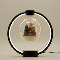 Lampe multifonctionnelle à lévitation magnétique pour la décoration de la maison, lampe de Noël Père Noël à branchement direct, veilleuse de bureau pour la décoration