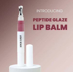 Baume à lèvres personnalisé avec logo Tube de tête en fer confortable pour les lèvres Twisted Shea hydraté nourri Vente en gros Huile de traitement pour les lèvres brillantes - Product Image 2