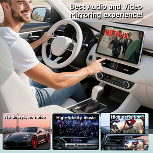 Monitor Portátil para Auto con CarPlay y Android Auto Inalámbricos, Puerto Tipo-C, Compatible con <span class=keywords><strong>Netflix</strong></span>/Youtube, Navegación GPS, Función DEX - Product Image 5