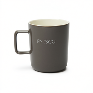 Tazza Excelsa in Porcellana Stile Nordico Trendy 11x10x8 Cm Tortora - Product Image 3