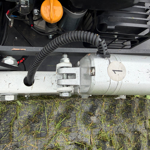 Livraison gratuite, tondeuse à gazon à moteur essence CE EPA avec chenilles en caoutchouc agricoles, tondeuse à gazon robotisée télécommandée - Product Image 6