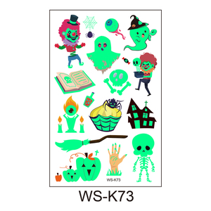 Tatuaje luminoso temporal personalizado para niños, pegatina de tatuaje de brazos y cuerpo que brilla en la oscuridad - Product Image 3