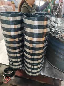 Resorte para Puerta de Garaje Industrial de Acero con Alto Contenido de Carbono SAE 1074, Acero CK75 HBMR, Gris Azulado y Azul Pulido, Grosor de 1.2-1.4 mm, Ancho de 40-60 mm - Product Image 4