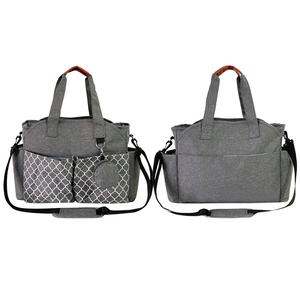 Bolsa de Pañales Ligera Personalizada, Bolsos de Mano para Mamá con Correa Ajustable, Múltiples Bolsillos, Bolsa de Mano Resistente para Uso Diario al Aire Libre - Product Image 2