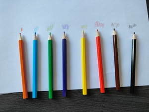 Ensemble de crayons de couleur pour artistes, peinture personnalisée, pour enfants, 12 crayons de couleur - Product Image 2
