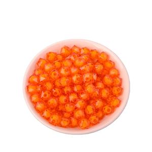 ลูกปัดทรงลูกบาศก์500กรัม/ถุงลูกปัดคริสตัล3D 10มม. ลูกปัดอะคริลิคใสสำหรับสร้อยข้อมือสร้อยคองานฝีมือเครื่องประดับทำ - Product Image 1