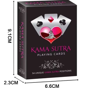 Piatnik Kama Sutra <span class=keywords><strong>Juego</strong></span> de Cartas Sexuales para Adultos (Spielkarten) 54 Posiciones Únicas Negro - Product Image 5