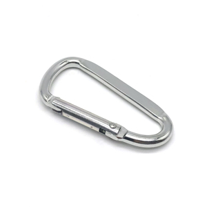 Mosquetón de aleación de aluminio con forma de broche, mosquetón potente de <span class=keywords><strong>escalada</strong></span>, precio de fábrica - Product Image 3