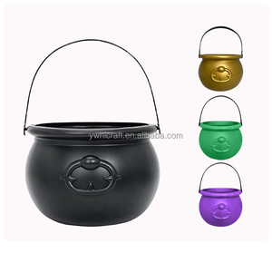 HLC Caldero, Cubo y Collares <span class=keywords><strong>de</strong></span> Cuentas Morado, Verde y Dorado para Mardi Gras y el Día <span class=keywords><strong>de</strong></span> <span class=keywords><strong>San</strong></span> <span class=keywords><strong>Patricio</strong></span>, Recuerdos <span class=keywords><strong>de</strong></span> Fiesta, Decoración <span class=keywords><strong>de</strong></span> Cubo para Monedas - Product Image 2