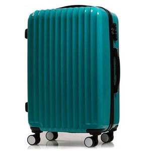 Mala de mão unissex para bagagem, mala de viagem com superfície brilhante em ABS e carrinho de mão fashion - Product Image 3