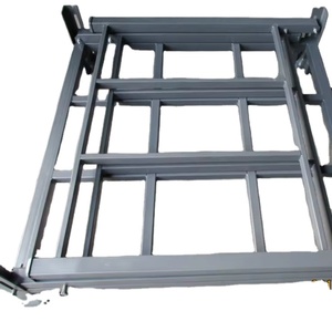 Estante de Armazenamento de Estrutura Aberta Empilhável de Aço Reforçado para Paletes, Compatível com Empilhadeiras - Product Image 2