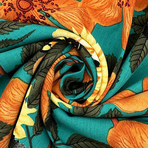 Robe somalienne personnalisée de haute qualité bati imprimé tissu de rayonne imprimé africain filé tissé 100% rayonne viscose tissu - Product Image 2