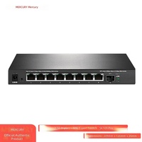 Mercury 25G 5-Port & 8-Port Gigabit Network Switch dengan Port Optik 10G/100G SFP Model Server Terkelola MCS1105M