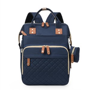 Sac à dos à langer multifonctionnel Lvteng ZWX B28 en tissu Oxford de haute qualité, durable, avec fermeture éclair, grande capacité, idéal pour les voyages - Product Image 5