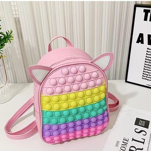 กระเป๋าเป้สะพายหลังดีไซน์น่ารักสำหรับเด็ก,กระเป๋าฟองสบู่ช่วยลดความเครียดสำหรับเด็กโรงเรียนใหม่ - Product Image 4