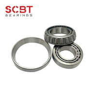 Roulement à rouleaux coniques à une rangée de haute précision P5 SCBT 32218 / 7518E en acier chromé, 90 mm ID/160 mm OD, 5000 tr/min pour la réparation de machines
