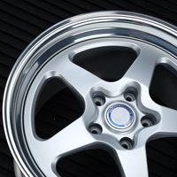 Jantes forgées sur mesure CD-533 en 2 pièces, classiques à 5 branches, à déport profond, en alliage, 18 19 20 21 pouces pour BMW Audi Mercedes