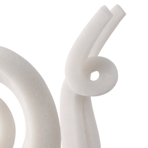 Scultura Minimalista Astratta a Forma di Lumaca in Poliresina, Ornamento a Spirale per Arredo Bagno, Casa, Ufficio, Statua Artistica - Product Image 5